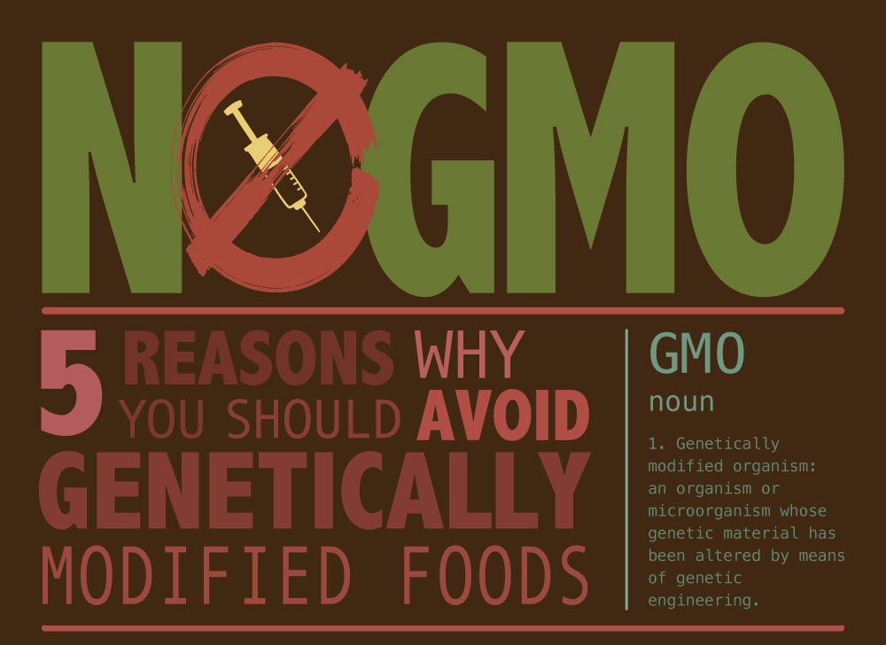 No GMO: 5 Reasons To Avoid Genetically Modified Organisms - Kim's ...